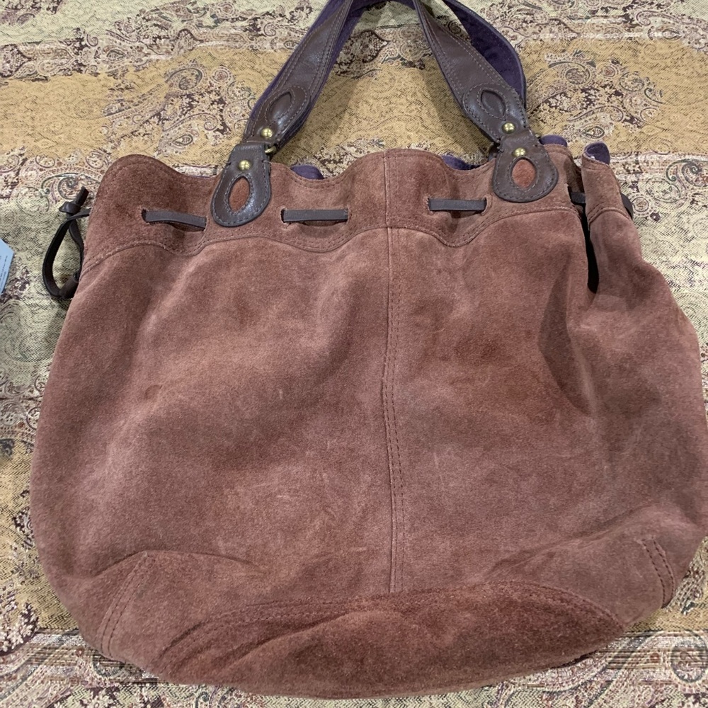 Lucky Brand Brown Bucket Purse Excellent Condition